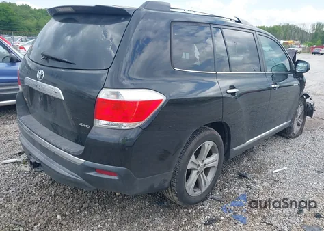 2012 Toyota Highlander Limited z USA, uszkodzony, nr VIN 5TDDK3EH4CS144826